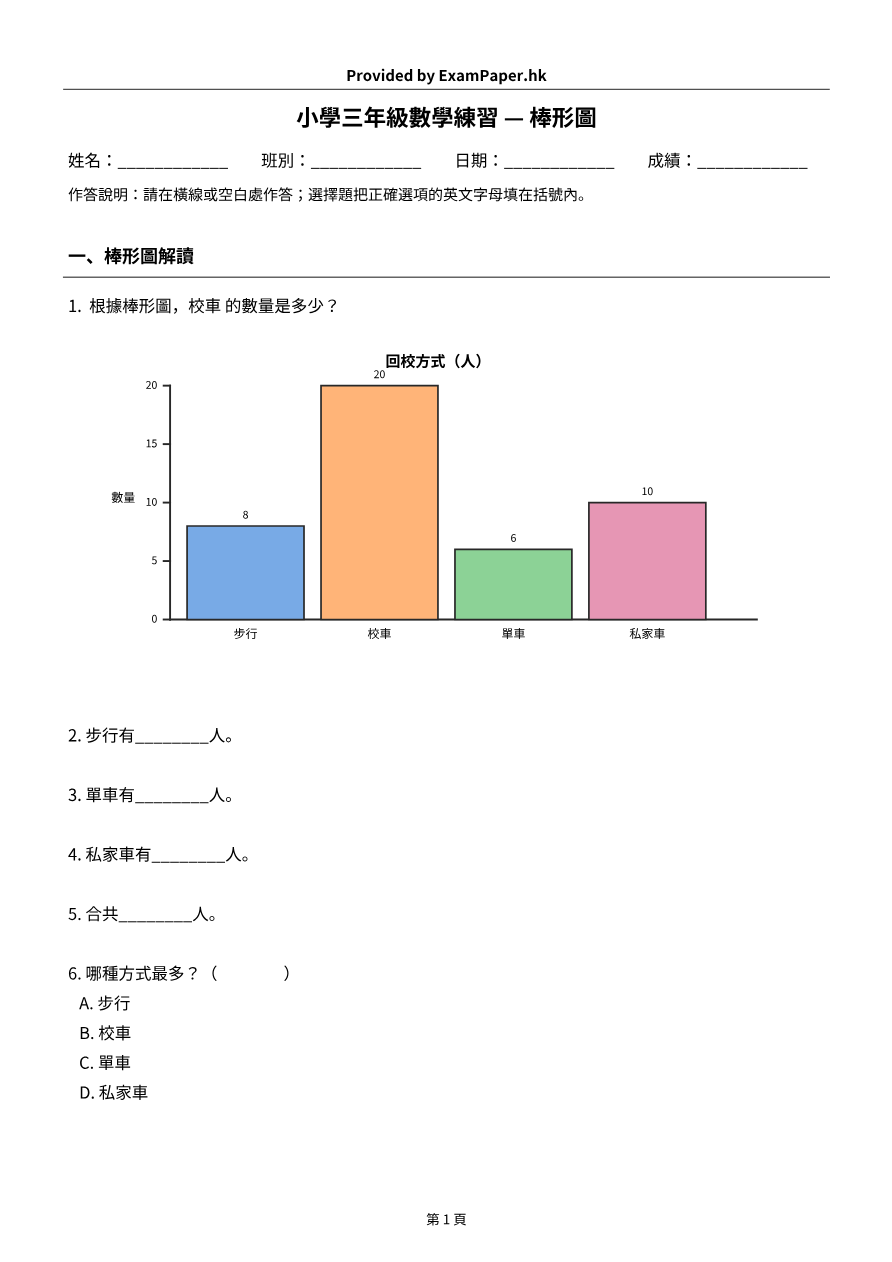 試題 #1