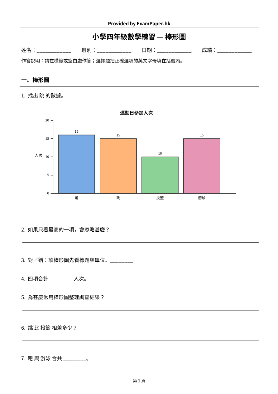 試題 #3