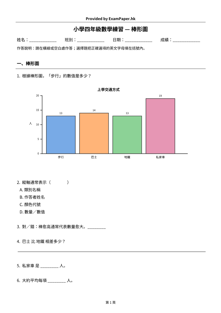 試題 #6